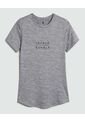 Camiseta Para Mujer Manga Corta Color Gris  Marca Ostu #40092078 de Ostu