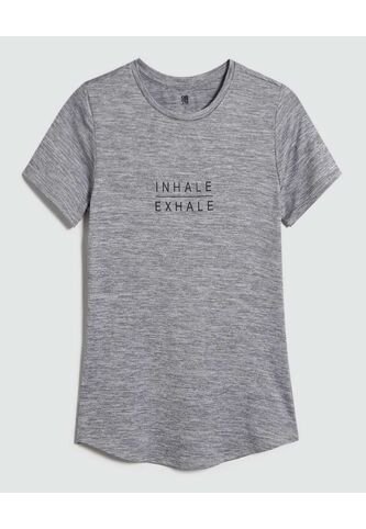 Camiseta Para Mujer Manga Corta Color Gris  Marca Ostu #40092078 Ostu