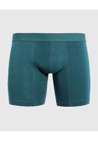 Pantaloncillo Para Hombre Boxer Filete Medio Algodón Color Verde Marca Ostu #60000509 Ostu