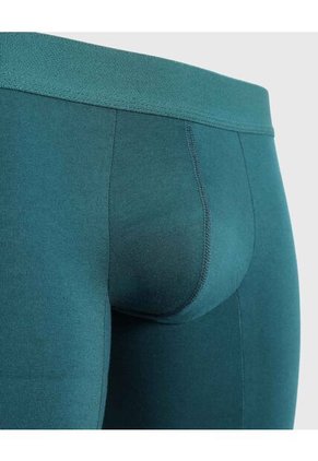 Pantaloncillo Para Hombre Boxer Filete Medio Algodón Color Verde Marca Ostu #60000509