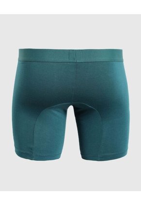 Pantaloncillo Para Hombre Boxer Filete Medio Algodón Color Verde Marca Ostu #60000509