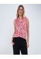 Blusa Para Mujer Manga Sisa Color Rojo Marca Ostu #40121068 de Ostu