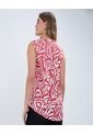 Blusa Para Mujer Manga Sisa Color Rojo Marca Ostu #40121068 de Ostu