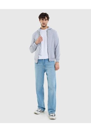 Buzo Para Hombre Zipper Color Gris  Marca Ostu #60060271