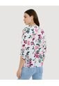 Blusa Para Mujer Manga 3/4 Color Rosado Marca Ostu #40121099 de Ostu