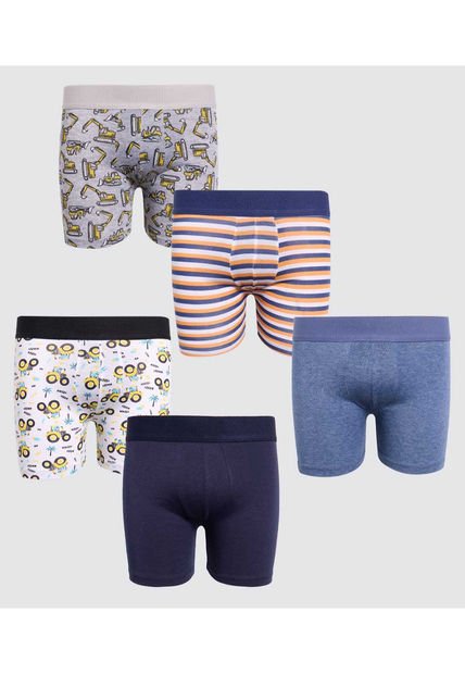 Boxer Para Niño Filete Color Pack X Marca Ostu #80000076