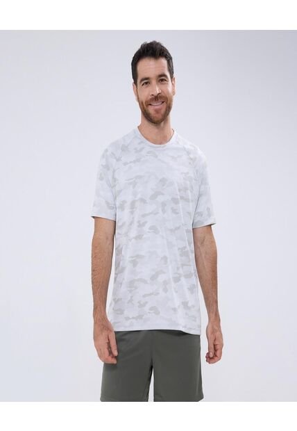 Camiseta Para Hombre Manga Corta Color Blanco Marca Ostu #60091298