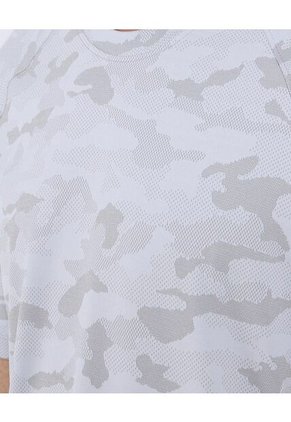 Camiseta Para Hombre Manga Corta Color Blanco Marca Ostu #60091298