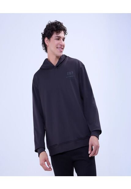 Buzo Para Hombre Hoodie Color Negro Marca Ostu #60060472