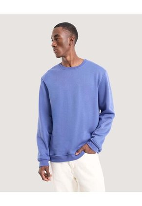 Buzo Para Hombre Cuello Redondo Color Azul Marca Ostu #60060555