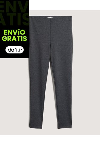Leggins  Para Mujer Largo Color Gris Marca Ostu #40230652 Ostu