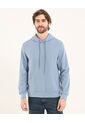 Buzo Para Hombre Hoodie Color Azul  Marca Ostu #60060455 de Ostu