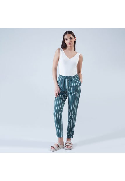 Pantalon Para Mujer  Color Verde  Marca Ostu #40070458