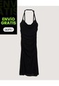 Vestido  Para Mujer M/Sisa Medio Color Negro Marca Ostu #40170384 de Ostu