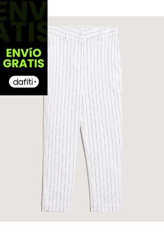 Pantalón  Para Mujer Capri Color Avena Marca Ostu #40070898 Ostu