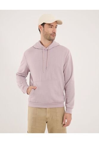 Buzo Para Hombre Hoodie Color Rosa Marca Ostu #60060457 Ostu