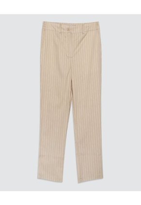 Pantalon Para Mujer Capri Color Café Claro Marca Ostu #40070442