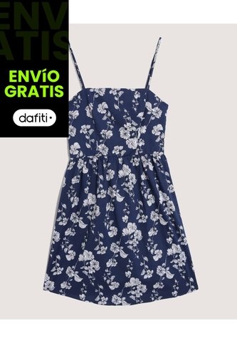 Vestido  Para Mujer M/Sisa Medio Color Azul Marca Ostu #40170366 Ostu