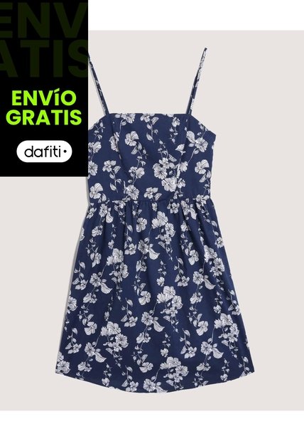 Vestido  Para Mujer M/Sisa Medio Color Azul Marca Ostu #40170366