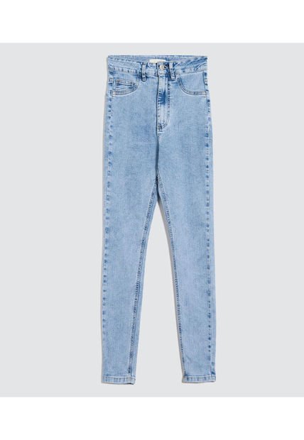 Jean Para Mujer Skinny Color Azul Claro Marca Ostu #40160524