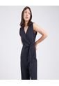 Enterizo Para Mujer Manga Sisa Color Negro Marca Ostu #40320068 de Ostu