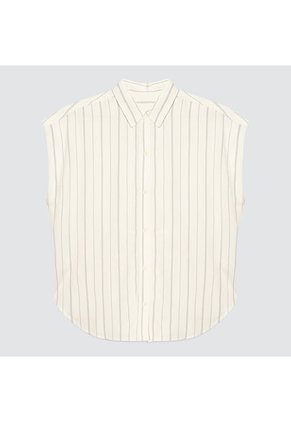 Camisa Mujer Ostu M/C Negro Viscosa