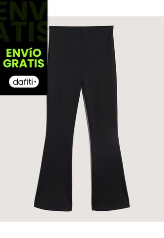 Leggins  Para Mujer Largo Color Negro Marca Ostu #40230653 Ostu