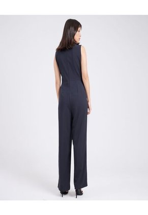 Enterizo Para Mujer Manga Sisa Color Negro Marca Ostu #40320068