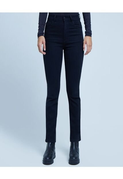 Jean Para Mujer Regular Color Negro Marca Ostu #40160345