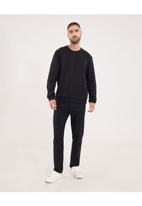 Pantalon Para Hombre Chino Color Negro Marca Ostu #60070244