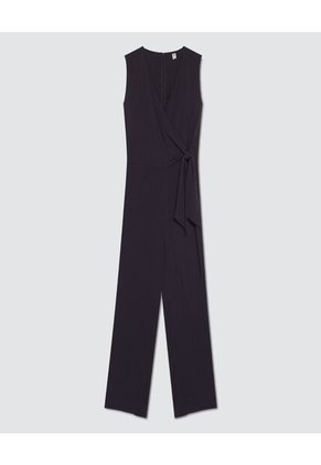 Enterizo Para Mujer Manga Sisa Color Negro Marca Ostu #40320068