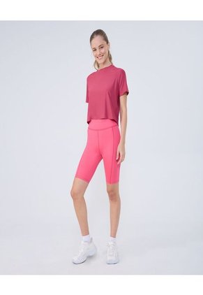 Leggins Para Mujer Corto Color Rosado Marca Ostu #40230592