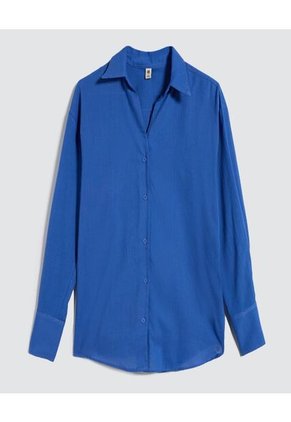 Blusa Para Mujer Manga Larga Color Azul Marca Ostu #40120992