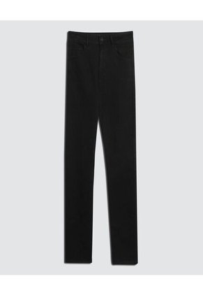 Jean Para Mujer Regular Color Negro Marca Ostu #40160345