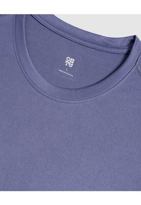 Camiseta Para Hombre Manga Sisa Color Azul  Marca Ostu #60091474