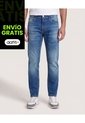 Jean  Para Hombre Carrot Color Azul Marca Ostu #60160453 de Ostu