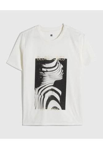 Camiseta Para Mujer Manga Corta Color Blanco Marca Ostu #40092045 Ostu