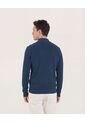 Saco Para Hombre Cuello Alto O Cuello Tortuga Color Azul  Marca Ostu #60330037 de Ostu