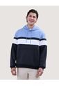 Buzo Para Hombre Hoodie Color Azul  Marca Ostu #60060463 de Ostu