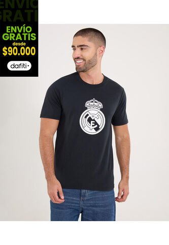 Camiseta Para Hombre Manga Corta Cuello Redondo Color Negro Marca Ostu #60091825 Ostu