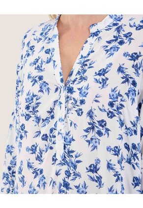 Blusa Para Mujer Manga 3/4 Color Crudo Marca Ostu #40121181