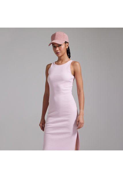 Vestido Para Mujer Manga Sisa Color Rosado  Marca Ostu #40170213