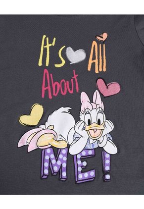 Camiseta  Infantil Niña Manga Corta Cuello Redondo Color Gris Marca Ostu #90090352