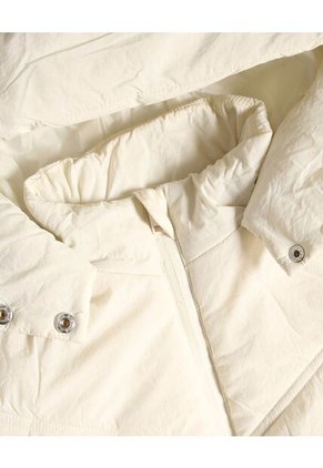 Chaqueta Para Niña Acolchada Color Crema Marca Ostu #90080039