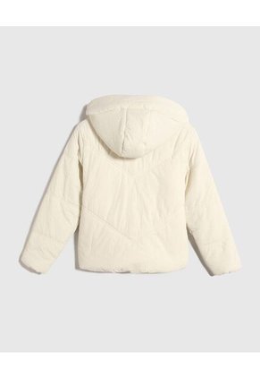 Chaqueta Para Niña Acolchada Color Crema Marca Ostu #90080039