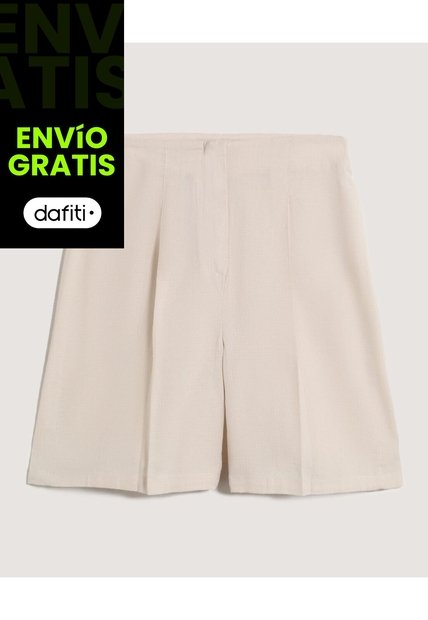 Short  Para Mujer Multiusos Plano Color Beige Marca Ostu #40190385