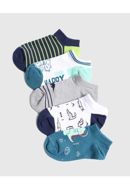 Medias Infantil Niño Invisible Color Negro Marca Ostu #80980147