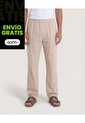 Pantalón  Para Hombre Moda Color Beige Marca Ostu #60070581 de Ostu