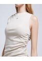 Vestido Para Mujer Manga Sisa Color Beige Marca Ostu #40170258 de Ostu