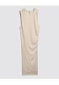 Vestido Para Mujer Manga Sisa Color Beige Marca Ostu #40170258 de Ostu